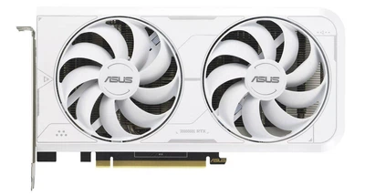 Відеокарта ASUS RTX 3060Ti 8Gb Dual OC WHITE GDDR6Х (DUAL-RTX3060TI-O8GD6X-WHITE) (GDDR6X, 256 bit, PCI-E v4.0 x16) Б/в