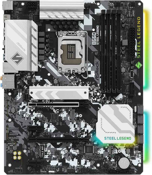 Материнська плата AsRock B660 Steel Legend (B660 Steel Legend) (s1700, Intel B660, ATX)