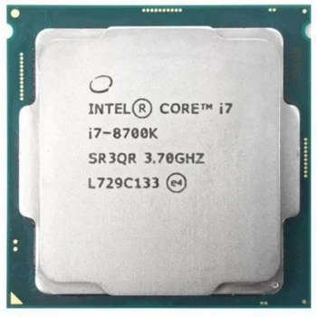 Процессор Intel Core i7 8700K (CM8068403358220) (Socket 1151 v2, 12T, 4.7 ГГц, Tray) Б/у