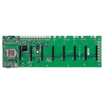 Материнська плата Afox AFB75-ETH8EX3 (s1155, Intel B75, PCI-Ex16)