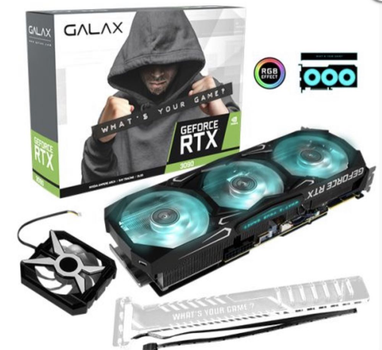 Відеокарта KFA2 RTX 3090 SG 1-Click OC 24GB (39NSM5MD1GNK)