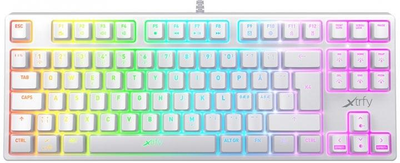 Клавіатура Xtrfy K4 TKL RGB Kailh White (XG-K4-RGB-TKL-WH-R-RUS), б/у