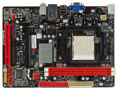 Материнська плата Biostar N68S3B (N68S3B) (sAM3/AM3+, NVIDIA MCP68S, Micro-ATX) Б/в