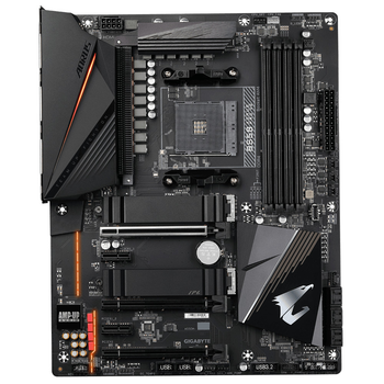 Материнська плата Gigabyte B550 Aorus Pro V2 (B550 AORUS PRO V2) (Socket AM4, AMD B550, ATX) Б/в