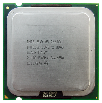 Процесор Intel Core 2 Quad Q6600 (HH80562PH0568M) (s775, 4T, ) Б/в