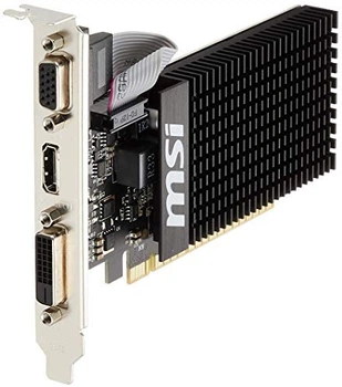 Відеокарта MSI GT 710 1Gb Low profile (GT710-1GD3H-LP) (GDDR3, 64 bit, PCI-E 2.0 x16)