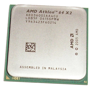 Процесор AMD Athlon 64 X2 3600 (ADO3600CUBOX) (sAM2, T, ) Б/в