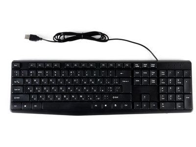 Клавіатура COBRA Ukr Black USB (OK-104)