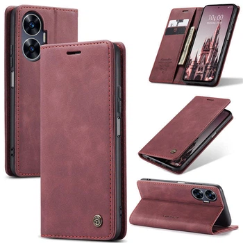 Чохол книжка з магнітом Realme C55 CaseMe Wine (32837-42)
