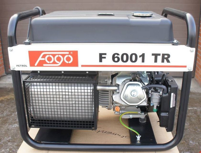 Генератор FOGO F6001TR бензиновий 1ф. 5.6-6.2кВт