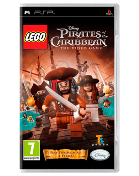 Гра Sony PlayStation Portable Lego Pirates of the Caribbean The Video Game Англійська Версія + Коробка Б/У