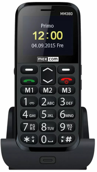 Telefon komórkowy Maxcom MM38D (MAXCOMMM38D) Czarny