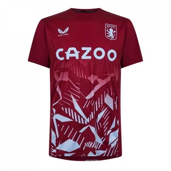 Футболка Castore Aston Villa PM Jersey Rhodod/Serenity, XL (50) (11801316)