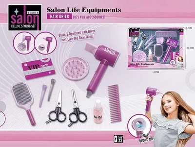 Детский набор парикмахера с феном Beauty Salon