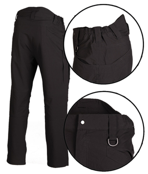 Тактические брюки Mil-tec Assault Softshell Pants - Black 11508002 L