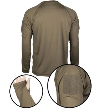 Термоактивная тактическая Рубашка Mil-Tec tactical d/r Olive 11082001-XL
