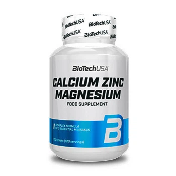 Вітаміни Biotech Сalcium Zinc Magnesium 100 таблеток