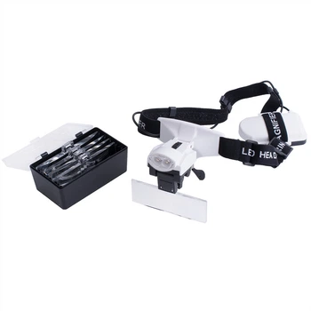 Бинокуляр Magnifier 9892C1 LED 1x - 6x