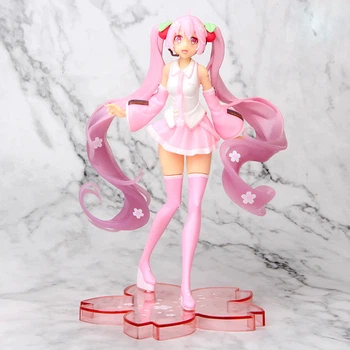 Колекційна Аніме-фігурка Міку Хацуне Сакура, Фігурка Hatsune Miku Sakura 15см (299321)