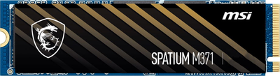 Накопитель SSD 500GB MSI Spatium M371 M.2 2280 PCIe 4.0 x4 NVMe 3D NAND TLC (S78-440K160-P83)