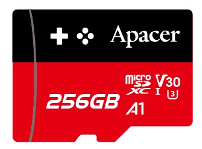 Карта памяти MicroSDXC 256GB UHS-I/U3 Class 10 Apacer (AP256GMCSX10U7-RAGC)