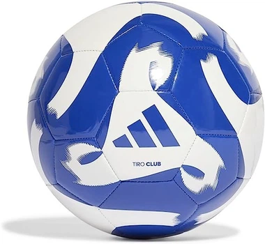 М'яч футбольний Adidas Tiro Club синьо-білий HZ4168