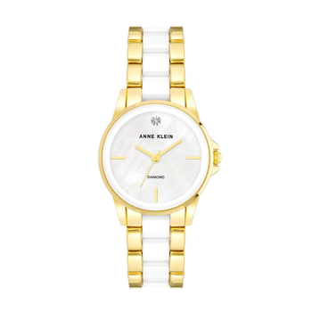 Наручные часы Anne Klein AK/4118WTGB Белый/Золотистый