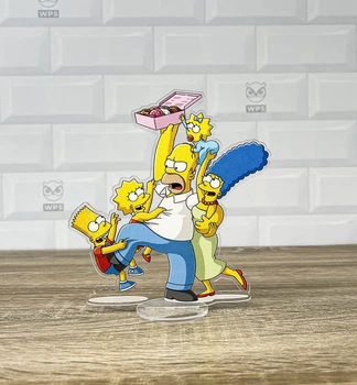 Акриловая коллекционная фигурка WorkPlaceShop Simpsons (Симпсоны) 17 см