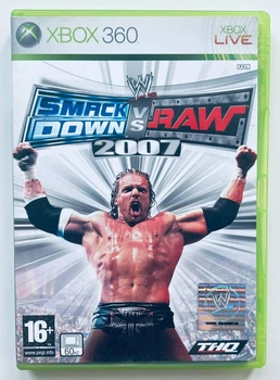 WWE SmackDown vs Raw 2007, Б/У, английская версия - диск для Xbox 360