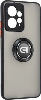 Чехол для смартфона ArmorStandart Frosted Matte Ring для Xiaomi Redmi Note 12 4G Black (ARM68378)