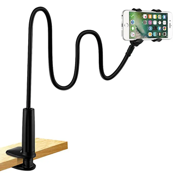 Гнучкий тримач для телефону з прищіпкою VHG IVY 85 см Flexible Mobile Holder Black