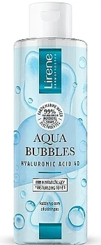 Увлажняющий тоник для лица - Lirene Aqua Bubbles Hyaluronic Acid 4D Moisturizing Tonic 200ml (1030261-1364744-2)