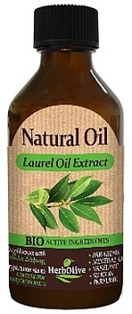 Натуральна олія з екстракту листя лавра - Madis HerbOlive Natural Oil 100ml (1034257-1370195-2)
