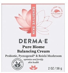 Сбалансированный крем - Derma E Pure Biome Balancing Cream 56g (56g) (1053744-1400278-2)