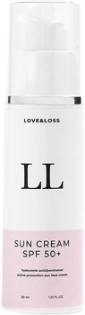 Сонцезахисний крем для обличчя - Love&Loss Sun Protection Cream SPF 50 30ml (948476-87424)