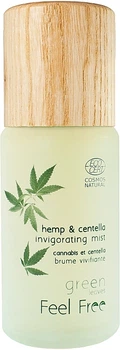 Міст-тонік для обличчя - Feel Free Green Leaves Hemp & Centella Invigorating Mist 100ml (1195644-120228)
