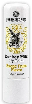 Бальзам для губ с ослиным молоком и экзотическими фруктами - Madis Fresh Secrets Lip Balm 4.5g (4.5g) (1029623-1363815-2)