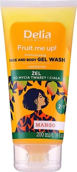 Гель для миття обличчя й тіла з ароматом манго - Delia Fruit Me Up! Mango Face & Body Gel Wash 200ml (1188342-133835)