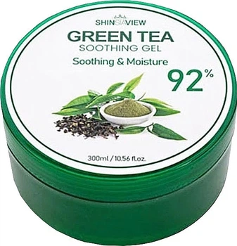 Увлажняющий гель для кожи с зеленым чаем - Shinsiaview Green Tea Soothing Gel 92% 300ml (1181353-119281)