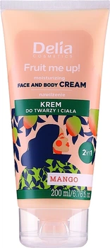Крем для лица и тела с ароматом манго - Delia Fruit Me Up! Face & Body Cream 2in1 Mango Scented 200ml (1188392-140651)