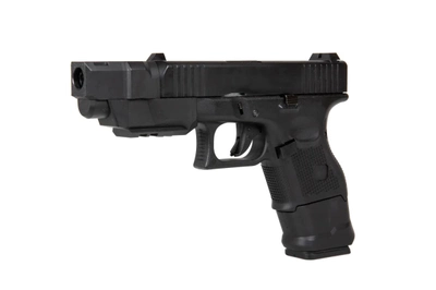 Страйкбольний пістолет D-Boys Glock 26 Advanced Green Gas Black