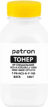 Тонер Patron HP специальный HCS-A 100 г Yellow (PN-HCS-A-Y-100)