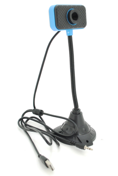 Веб-камера NoName Web камера 800*600, USB 2.0, с гарнитурой MGLE, 1.3Mpx, пласт. корпус, Black, BOX (8237)