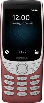 Telefon komórkowy Nokia 8210 Dual Sim 4G Czerwony (6438409078469)