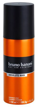 Perfumowany dezodorant w sprayu Bruno Banani Absolute Man 150 ml (3616302035410)