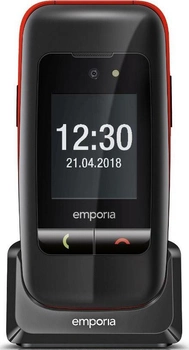 Telefon komórkowy Emporia One V200 Black/Red