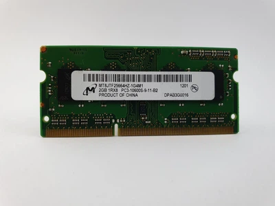 Оперативная память для ноутбука SODIMM Micron DDR3 2Gb 1333MHz PC3-10600S (MT8JTF25664HZ-1G4M1) 12012 Б/У