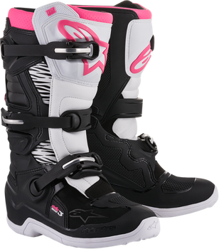Мотоботи Alpinestars STELLA TECH 3, 39, Чорний/Рожевий/Білий (721315)