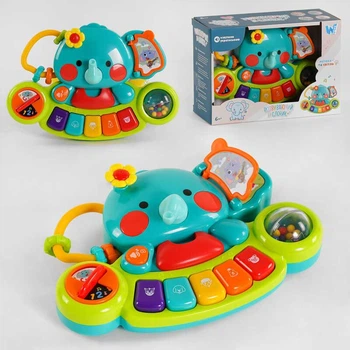 Музыкальное пианино с песнями и стишками Wtoys, 48183