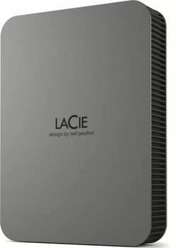 Dysk twardy LaCie Mobile Drive 4 TB STLR4000400 2.5 USB Type-C Zewnętrzny Szary